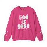 Pastel Blessings Sweatshirt "God Is Good All the Time"