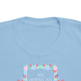 All-American Girl Cutie Floral Graphic Tee
