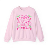 Love You Cherry Much Pullover Crewneck