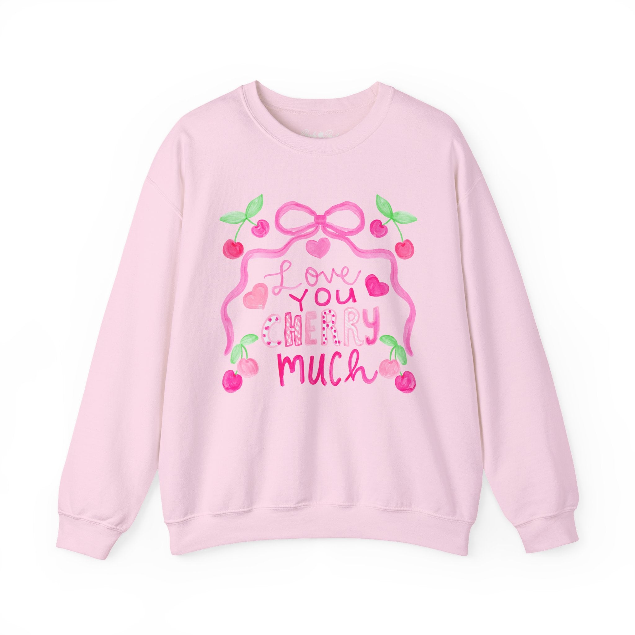 Love You Cherry Much Pullover Crewneck