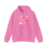 Valentine 'Be Mine' Heart Grid Hoodie