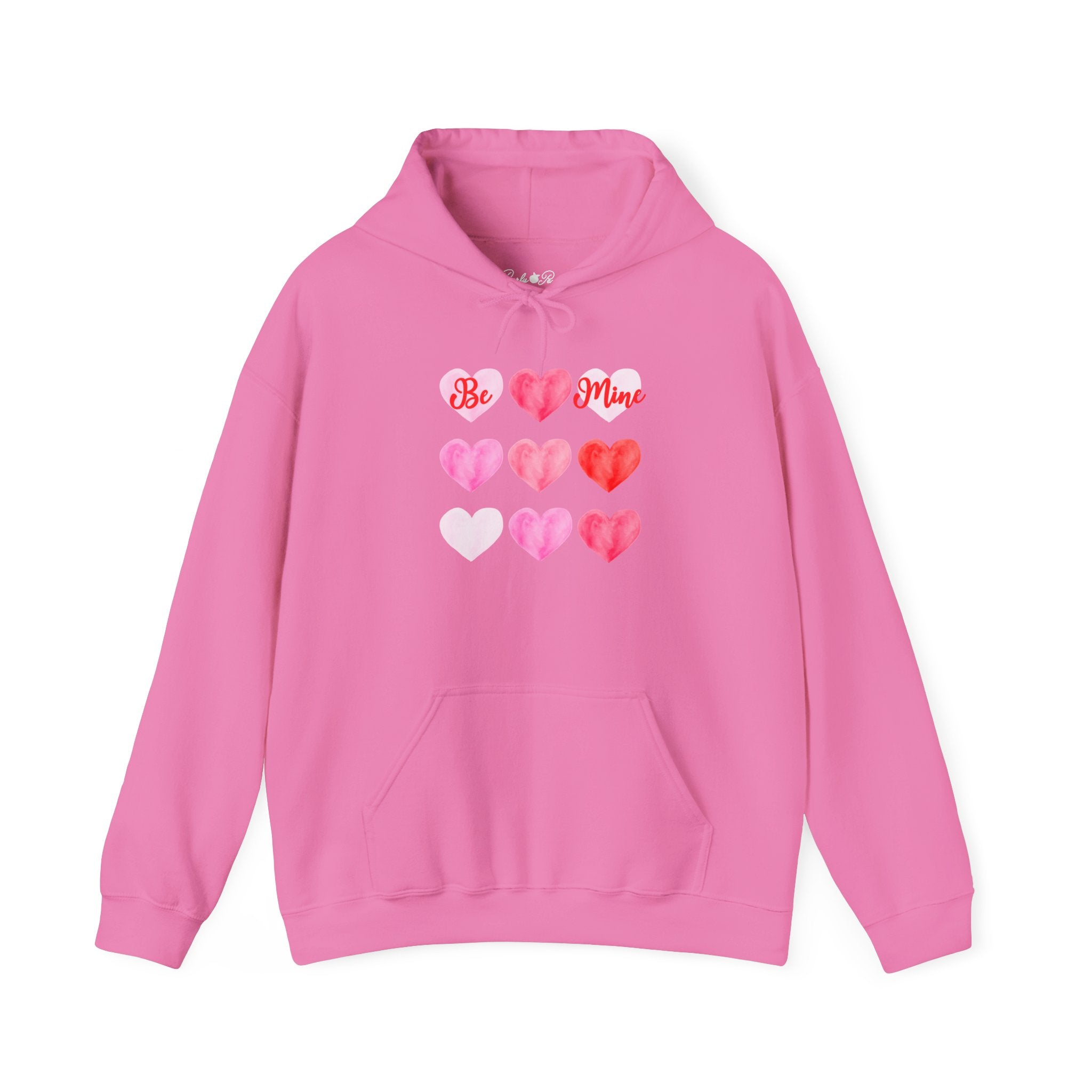 Valentine 'Be Mine' Heart Grid Hoodie