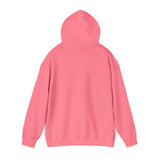 Heart & Bows Hoodie — Cute Pink Heart Pattern Pullover for Valentine’s Day
