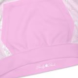 Kids Pink Fairy Castle Hoodie — All-Over Print Children's Pullover