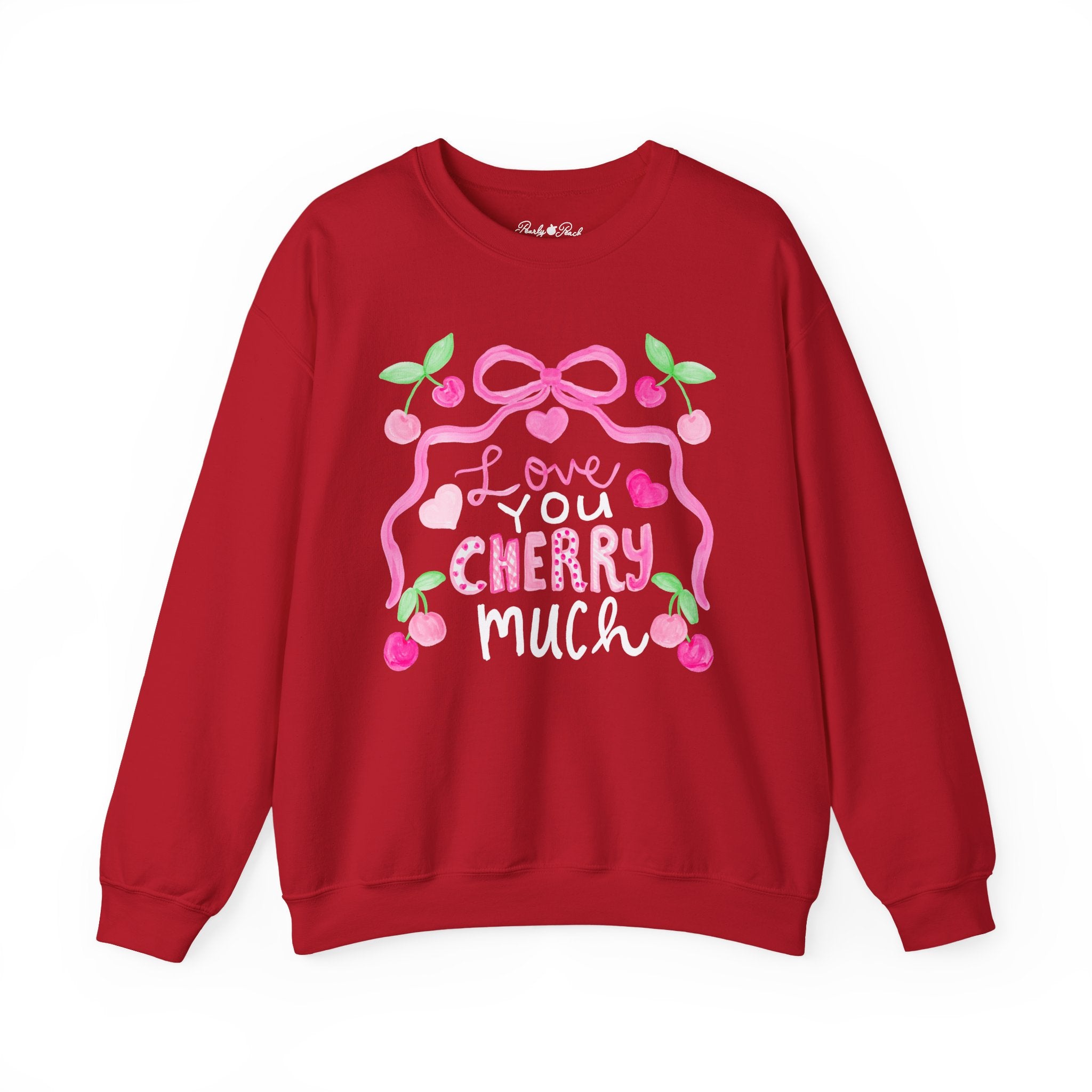 Love You Cherry Much Pullover Crewneck