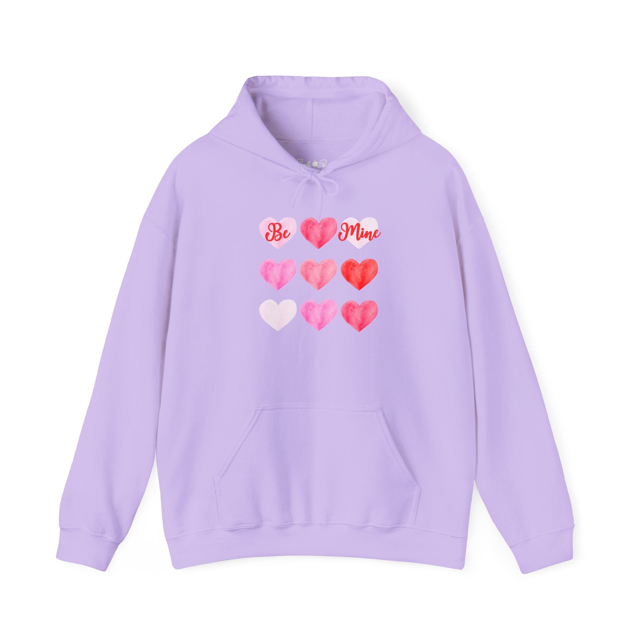 Valentine 'Be Mine' Heart Grid Hoodie