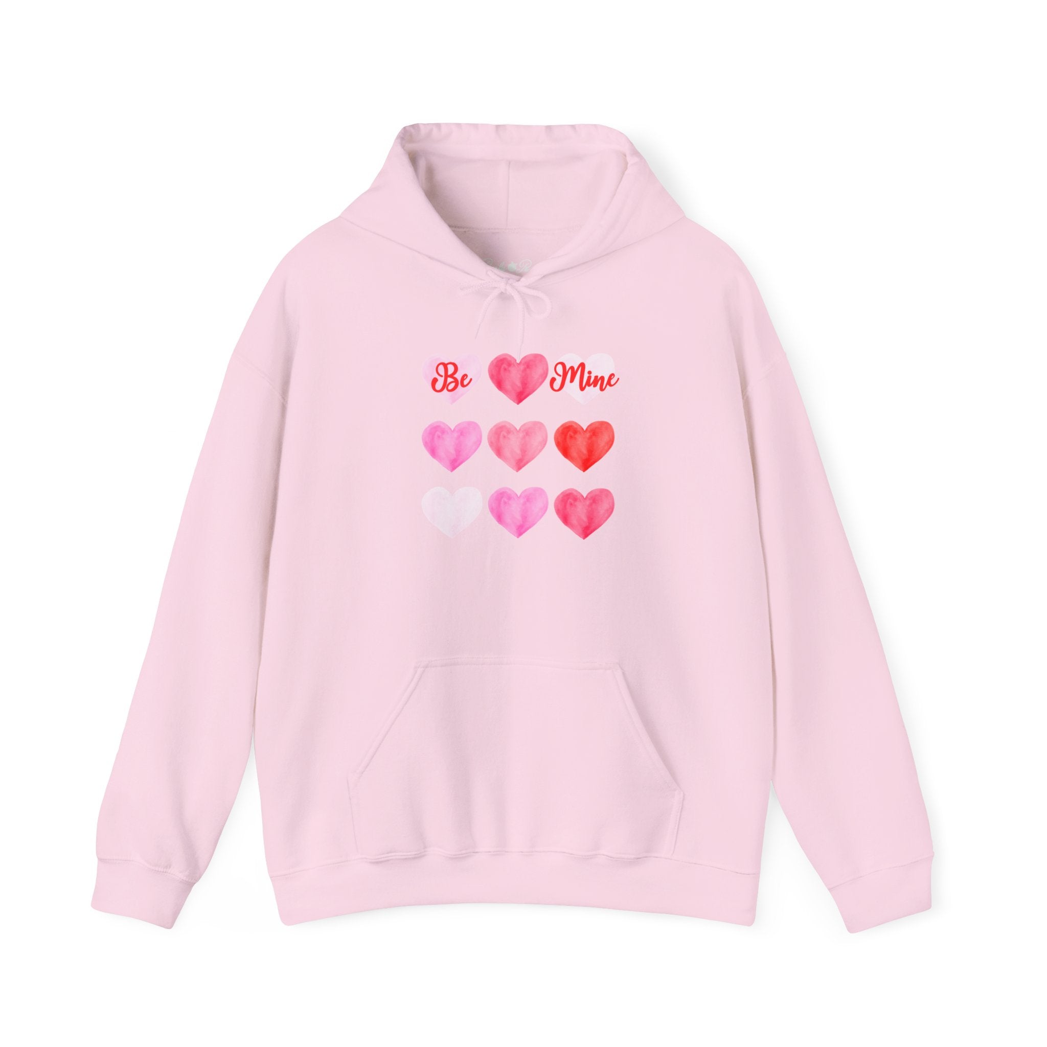 Valentine 'Be Mine' Heart Grid Hoodie