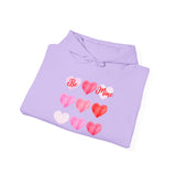 Valentine 'Be Mine' Heart Grid Hoodie