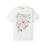 Blessed Floral T-Shirt — Pastel Flower Graphic Tee