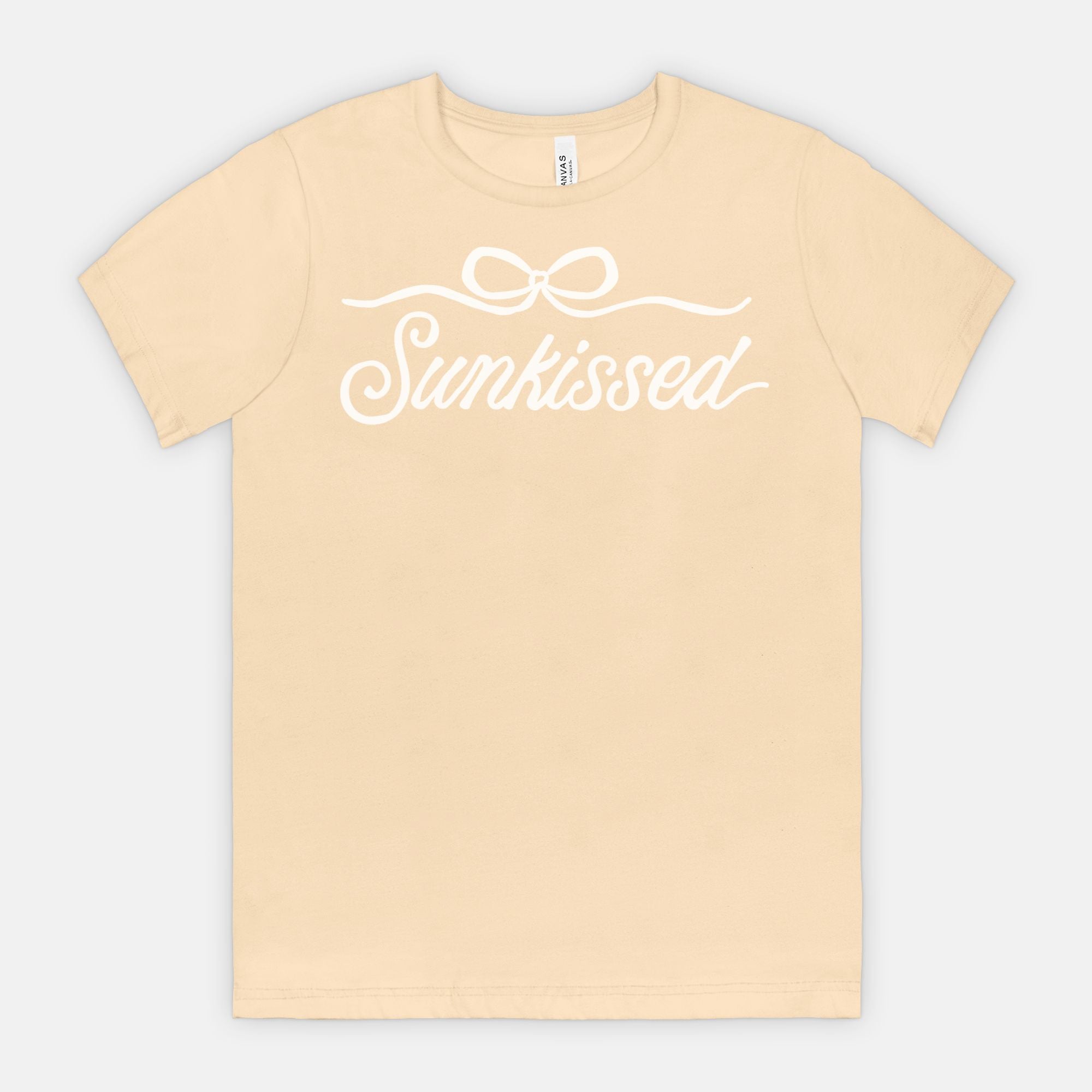 The Sunkissed Bow Tee