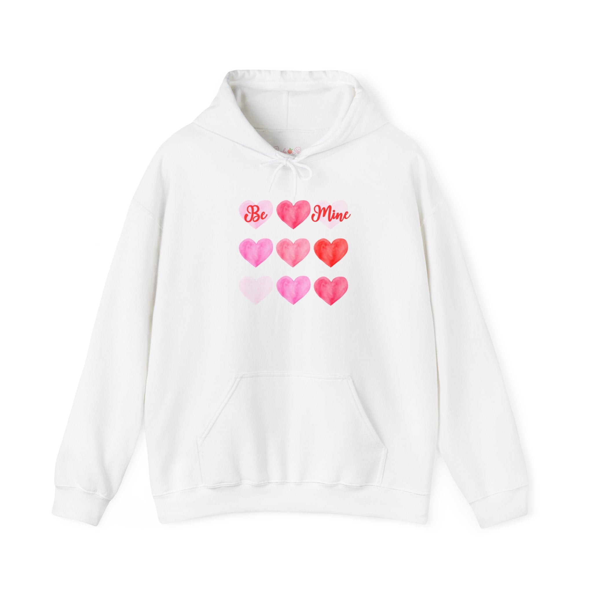 Valentine 'Be Mine' Heart Grid Hoodie