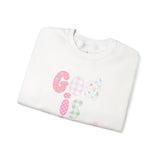 Pastel Blessings Sweatshirt "God Is Good All the Time"