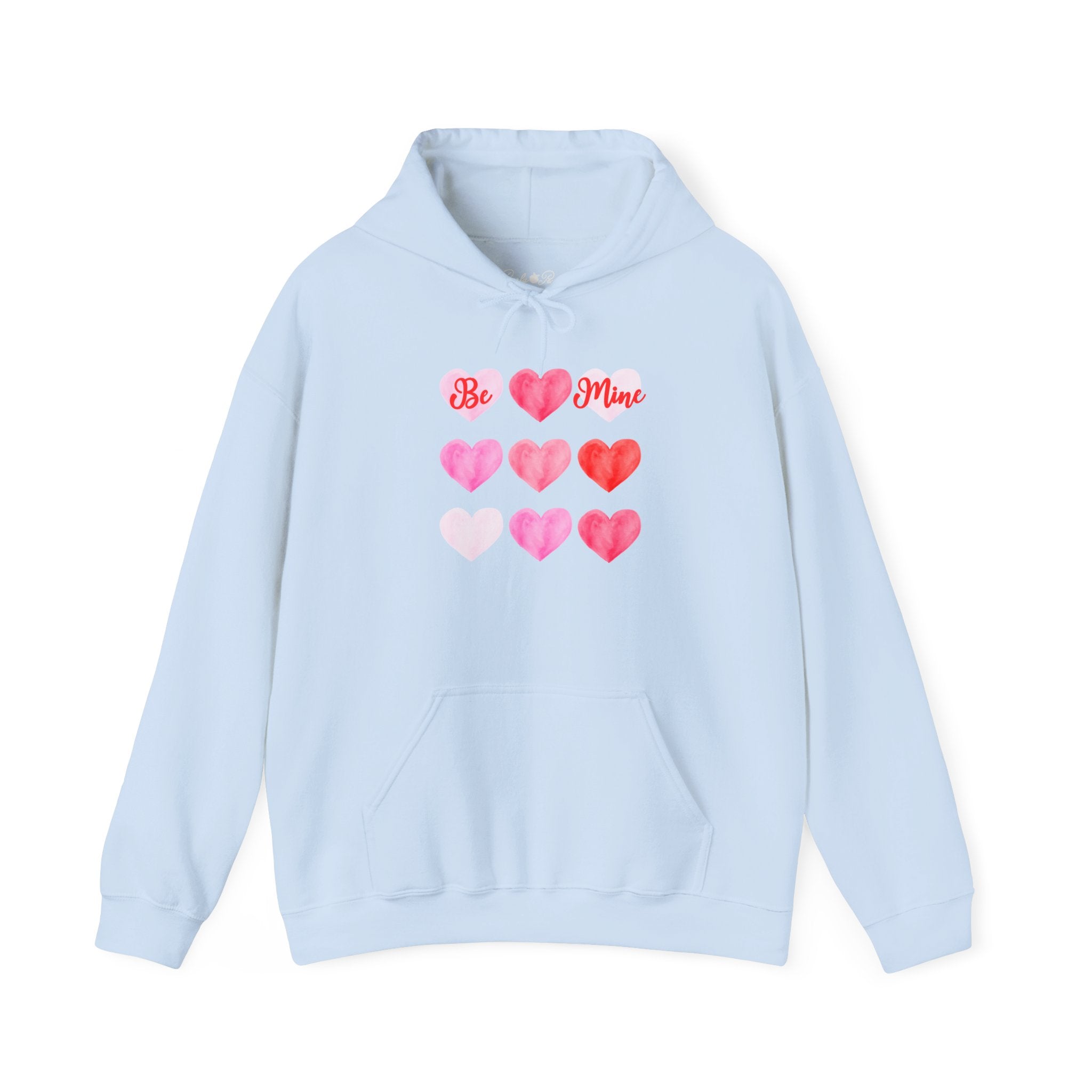 Valentine 'Be Mine' Heart Grid Hoodie