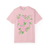 Blessed Floral T-Shirt — Pastel Flower Graphic Tee