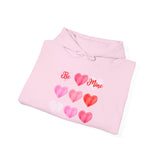 Valentine 'Be Mine' Heart Grid Hoodie