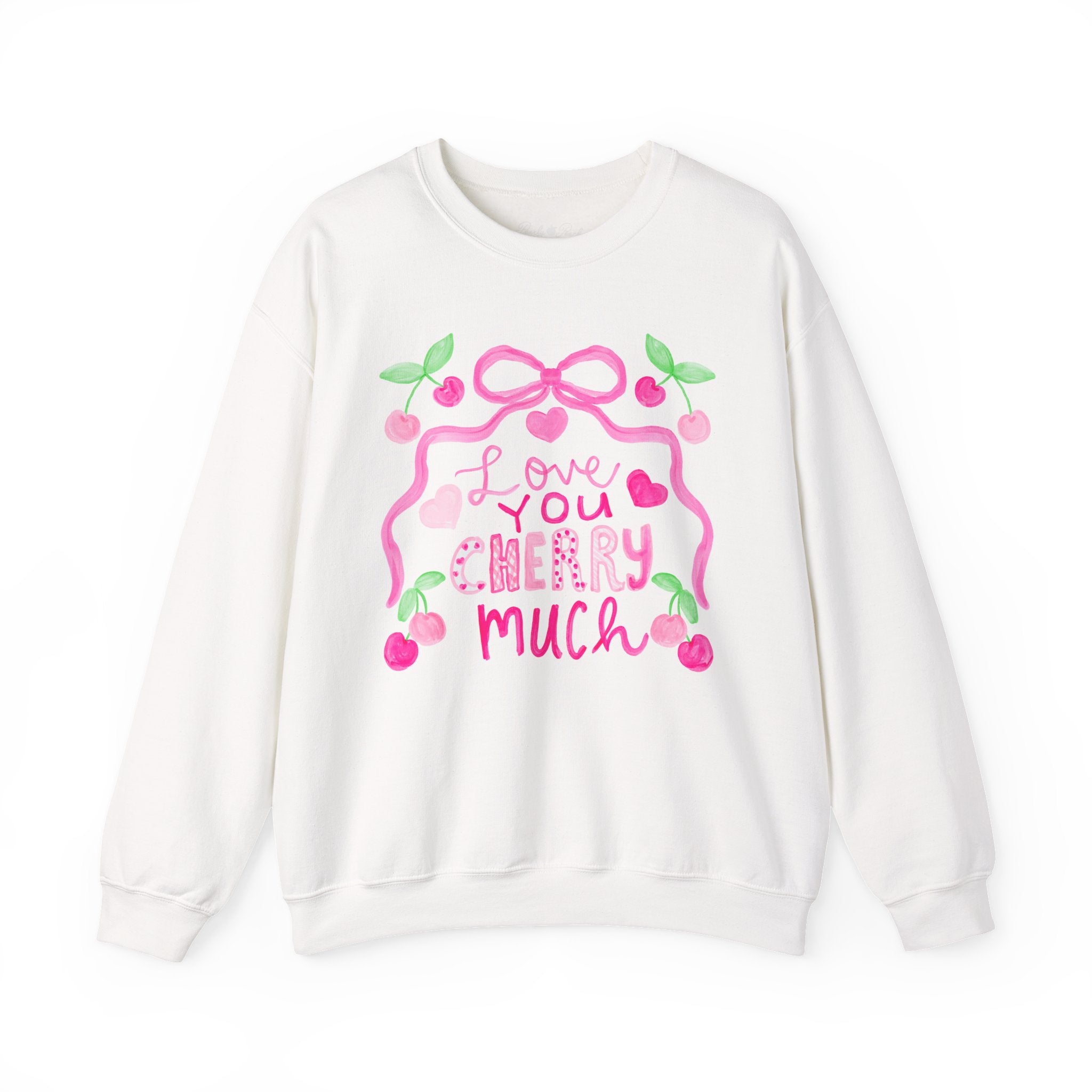 Love You Cherry Much Pullover Crewneck