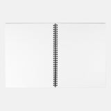 Hydrangea Trelllis Spiral Notebook