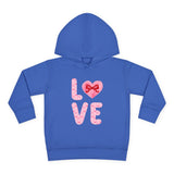 LOVE Mommy & Me Pink Floral Heart Hoodie — Romantic Valentine’s Day Pullover