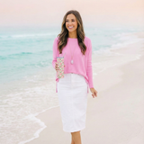 Floral Rose Pattern 20oz Stainless Tumbler — Pink Ribbon Bouquet Travel Cup