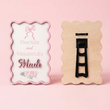 Fearfully & Wonderfully Made Wooden Keepsake Sign