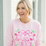 Love You Cherry Much Pullover Crewneck