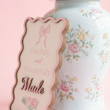 Fearfully & Wonderfully Made Wooden Keepsake Sign