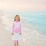 Kids Pink Fairy Castle Hoodie — All-Over Print Children's Pullover