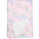 Floral Bow Beach Towel