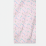 Floral Bow Beach Towel