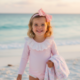 Floral Bow Beach Towel