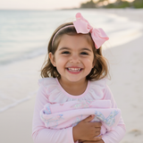 Floral Bow Beach Towel