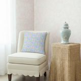 Blushing Ginger Jar Throw Pillow