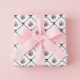 Blush Leopard Ornaments Gift Wrap Set