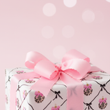 Blush Leopard Ornaments Gift Wrap Set