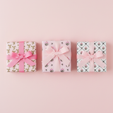 Blush Leopard Ornaments Gift Wrap Set