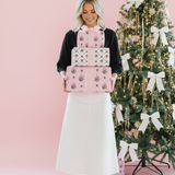 Blush Leopard Ornaments Gift Wrap Set