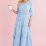 Bow-Kissed Blossom Candle