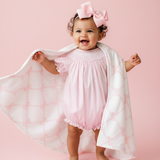 Sweet Coquette Bows Throw Blanket