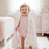 Sweet Coquette Bows Throw Blanket