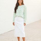 Mint Meadow Hydrangea Sweatshirt
