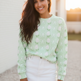 Mint Meadow Hydrangea Sweatshirt