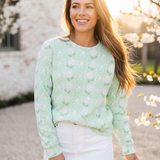Mint Meadow Hydrangea Sweatshirt