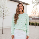 Mint Meadow Hydrangea Sweatshirt