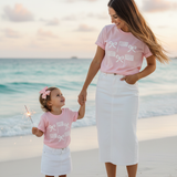 Blush Freedom Bows Duo