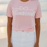 The Sunkissed Bow Tee