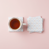 Petite Rose Lattice Coaster Set