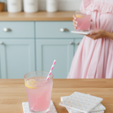 Petite Rose Lattice Coaster Set