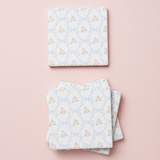 Petite Rose Lattice Coaster Set