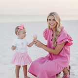 Sugar Bow First Ice Cream Onesie