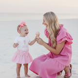 Sugar Bow First Ice Cream Onesie